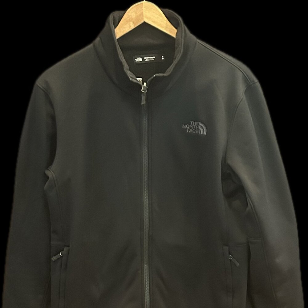 The North Face Windwall Men Size Medium Outdoor Hiking Full Zip Softshell Jacket